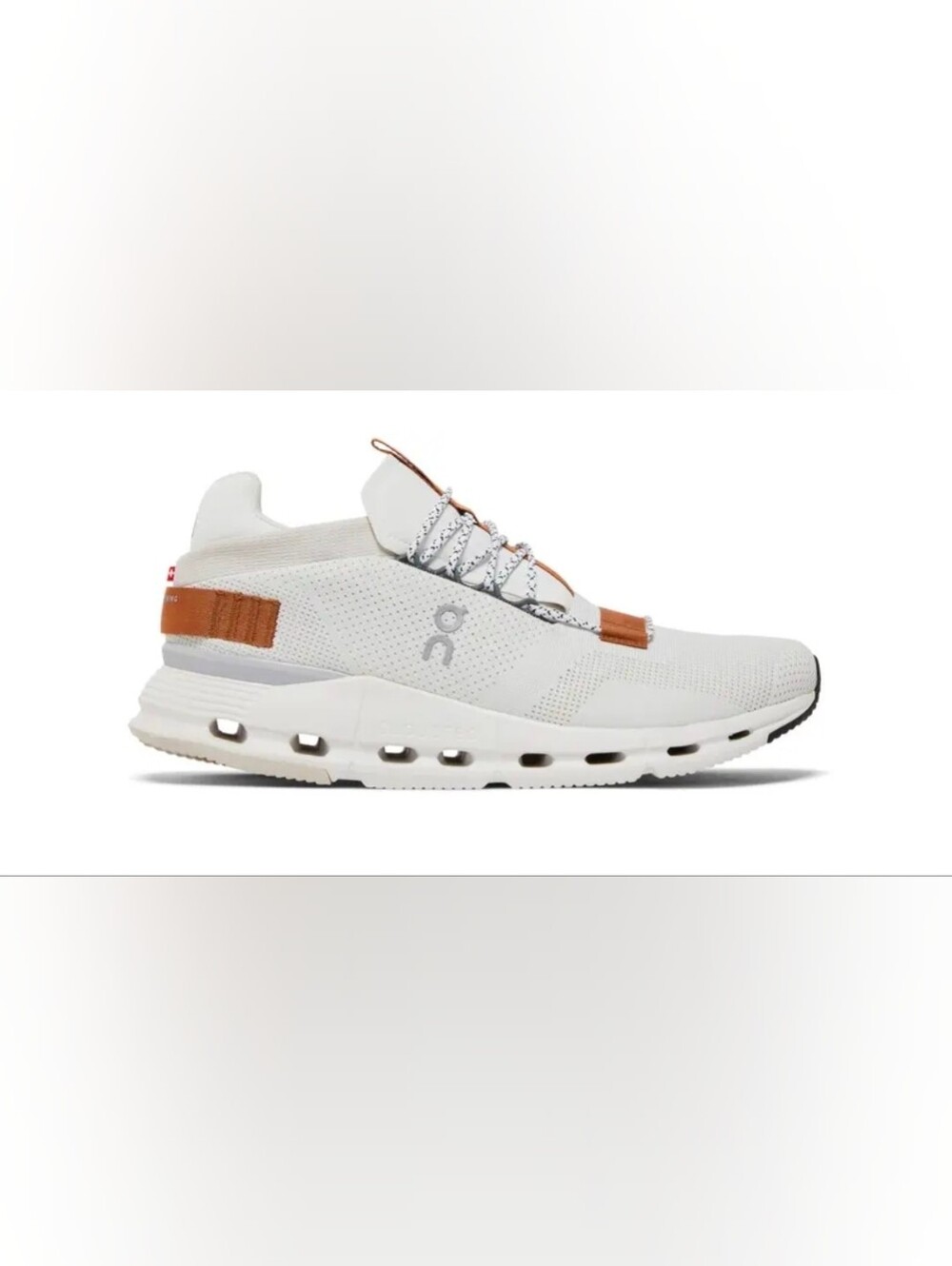 On Cloudnova Women's  White Pearl Size  8